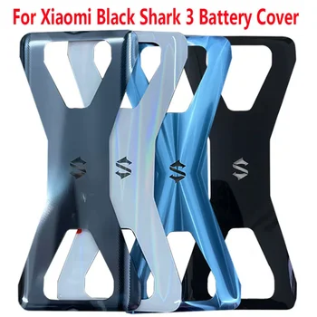 Оригинална новост за Xiaomi Black Shark 3 Shark3 Pro Задния капак на отделението за батерията Стъкло на вратата на достъпа делото Shark3 Pro с лепило